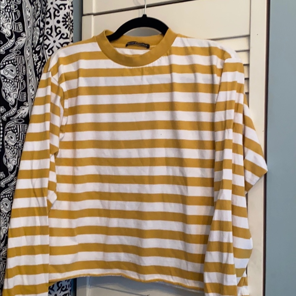 Long sleeve striped shirt